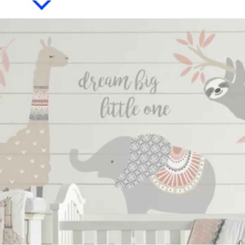 Levtex baby Imani wall decals